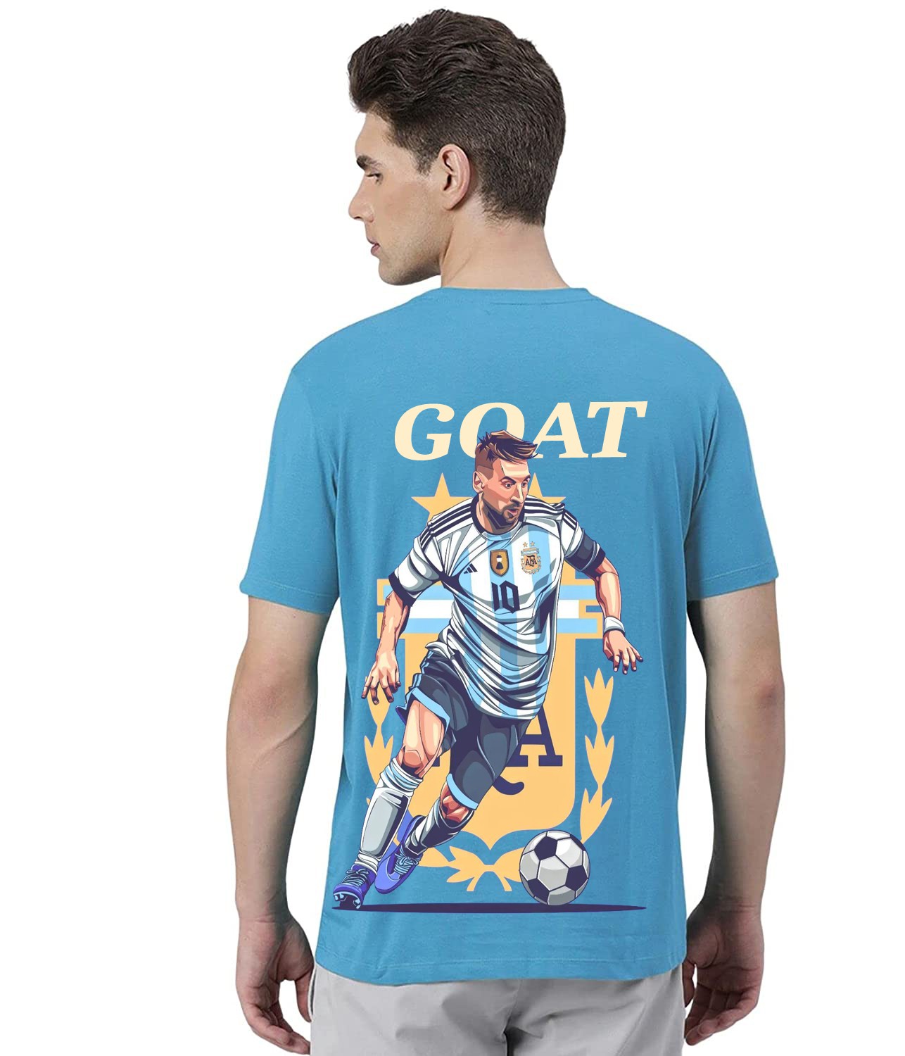 Messi Designer printed t-shirt for men