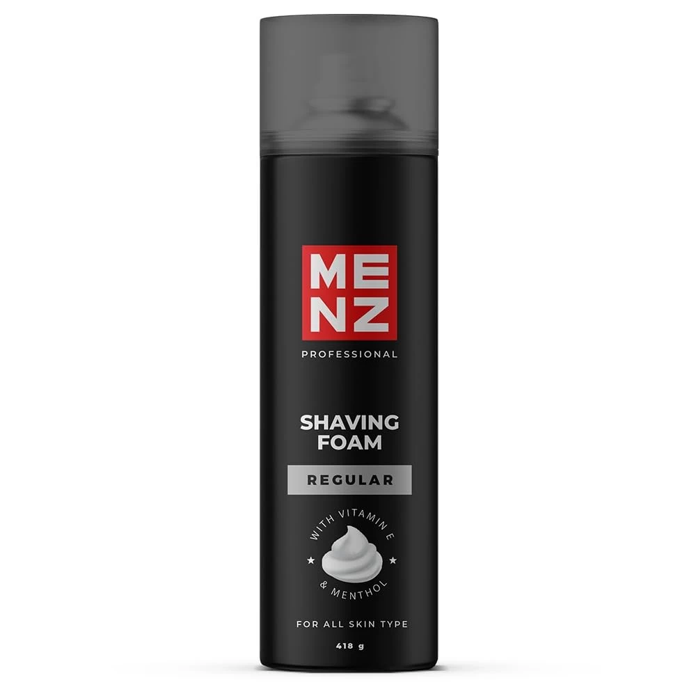 MENZ Shaving Foam For Men 418gm | Shaving Foam With long lasting Fresh Fragracne Menthol Foam With Tea Tree oil vitamin E (Pack Of 1)