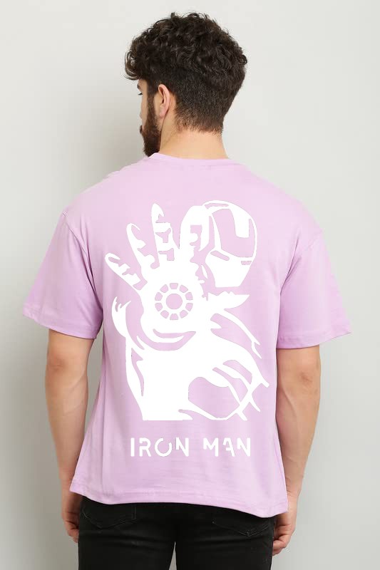 Men Oversize T-shirt IronMen Printed tshirt