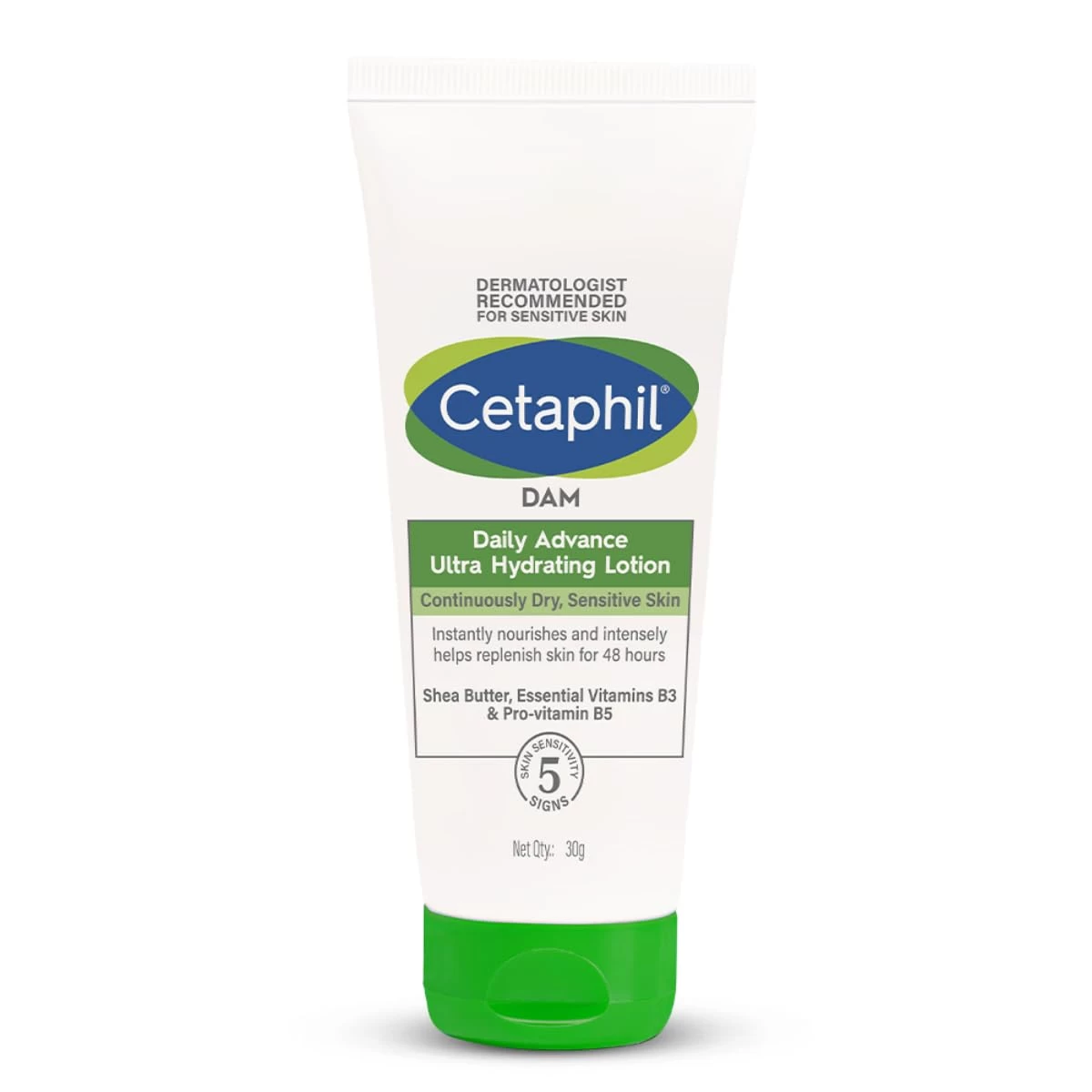 Cetaphil DAM Daily Advance Ultra Hydrating Lotion for Dry, Sensitive Skin, 50g