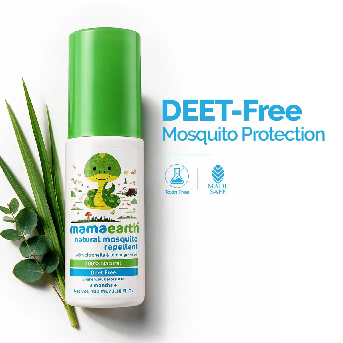 Mamaearth Natural Insect Repellent for Babies (100 ml, 0-5 Yrs)