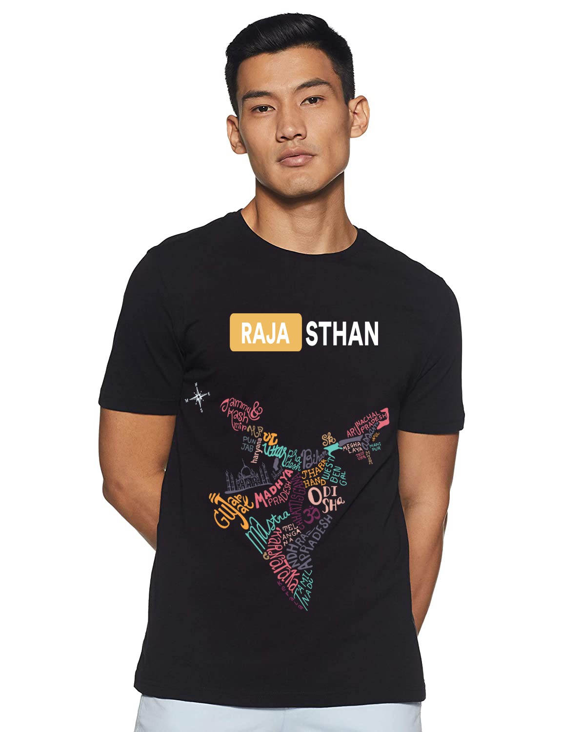 Rajasthan Designer printed t-shirt for men