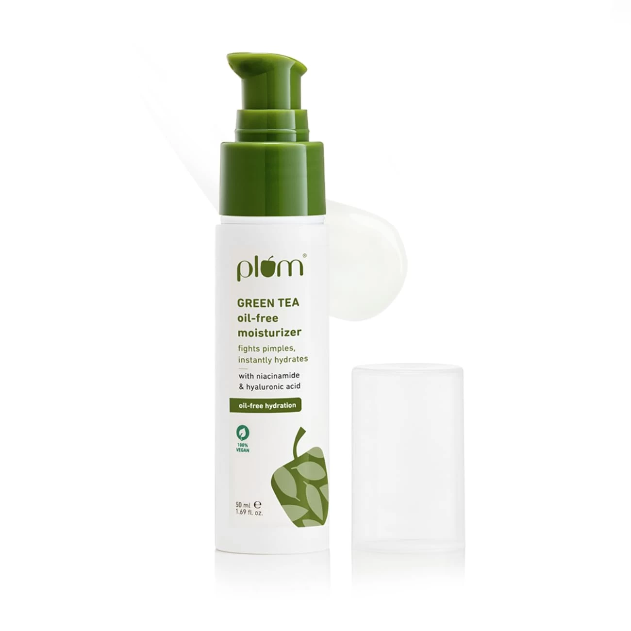 Plum Green Tea Oil-Free Face Moisturizer | With Niacinamide & Hyaluronic Acid | Fights Pimples & Hydrates