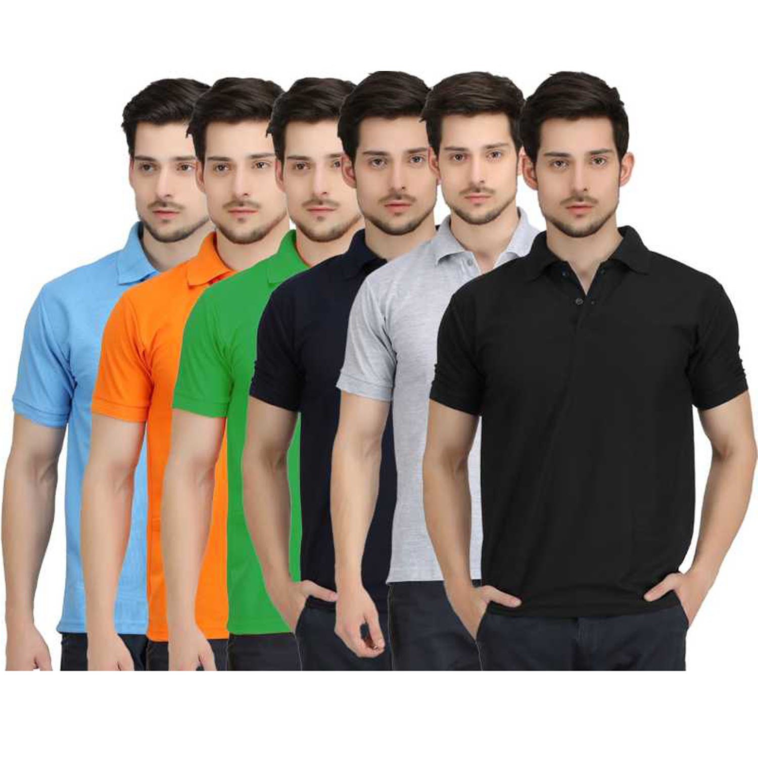 POLO Solid Combo cotton T-shirt