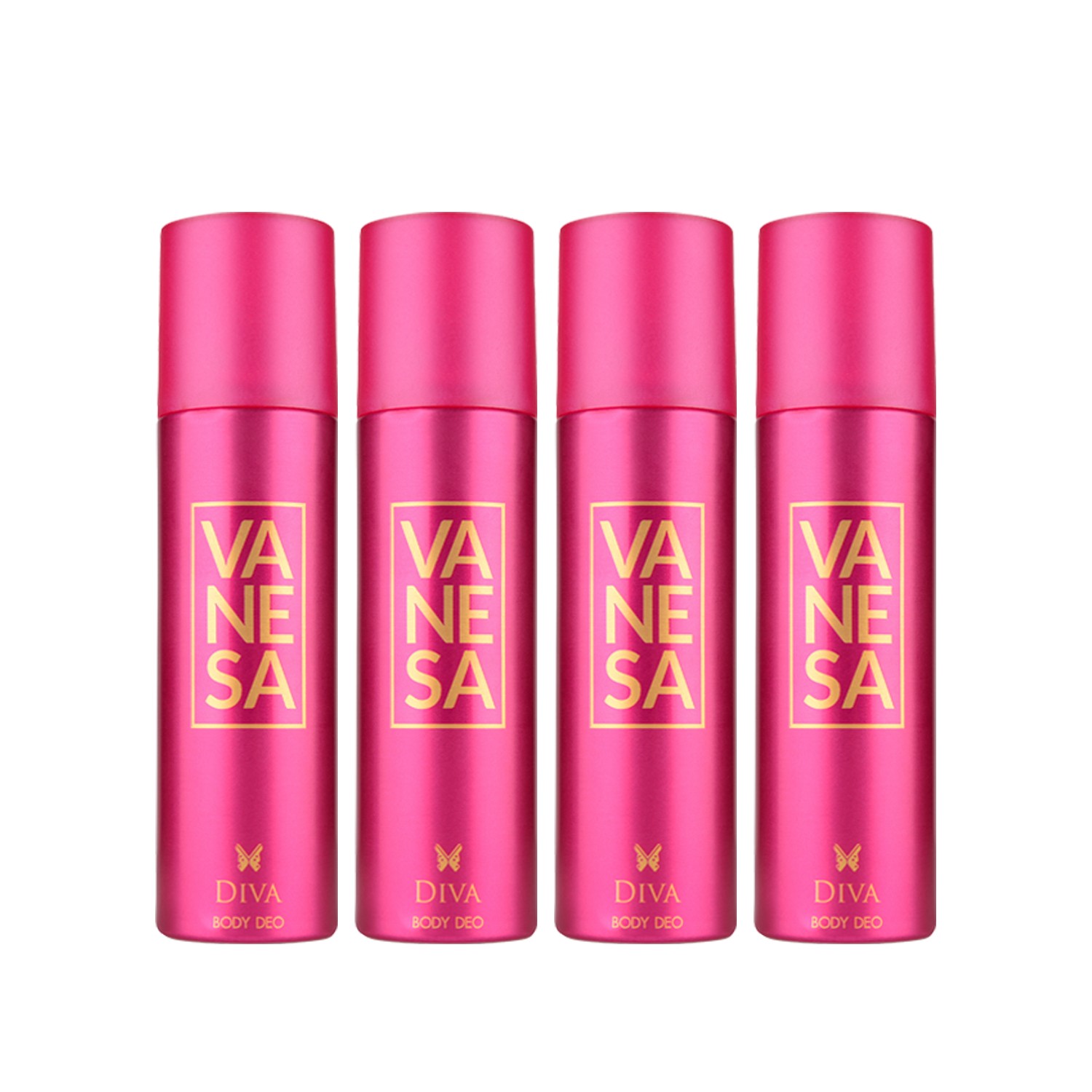 VANESA Diva Body Deodorant | 150 ml each Combo