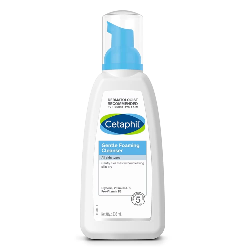 Cetaphil Foaming Face Wash, Gentle Foaming Cleanser For All Skin types