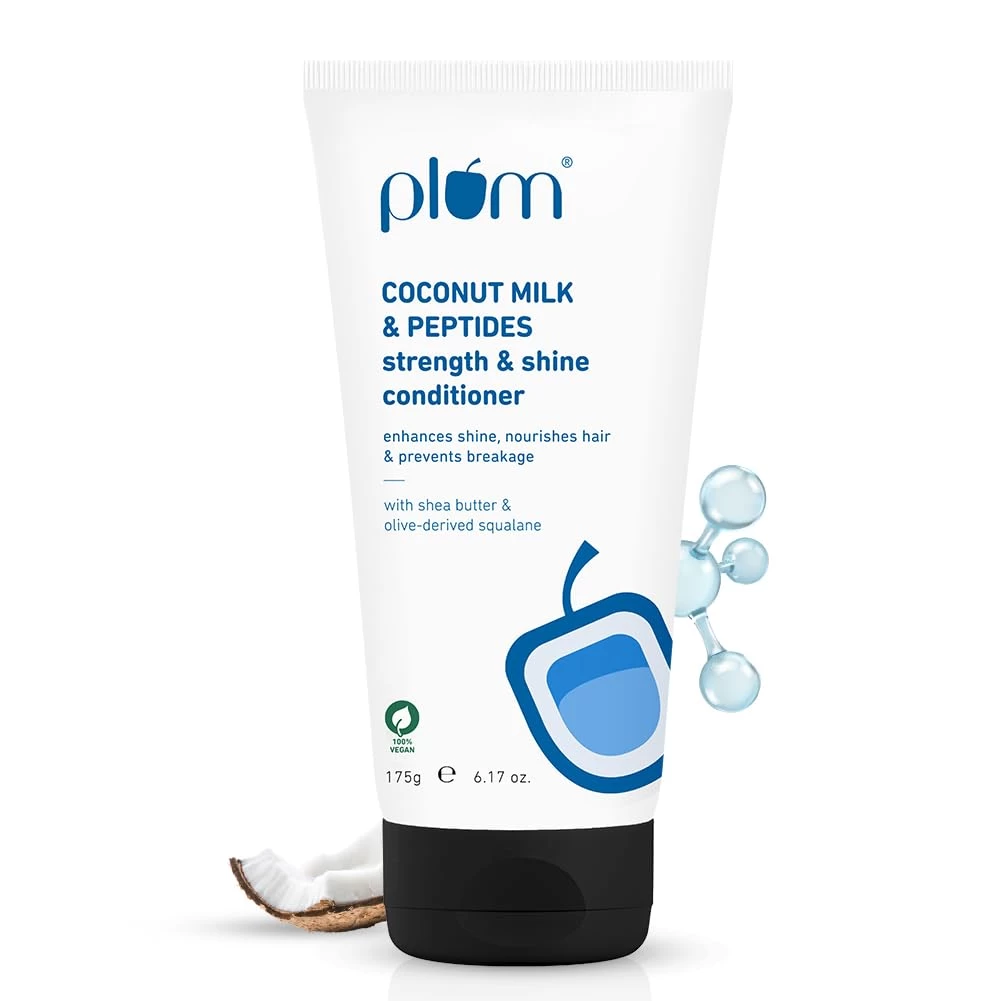 Plum Coconut Milk & Peptides Conditioner for Dull & Rough Hair