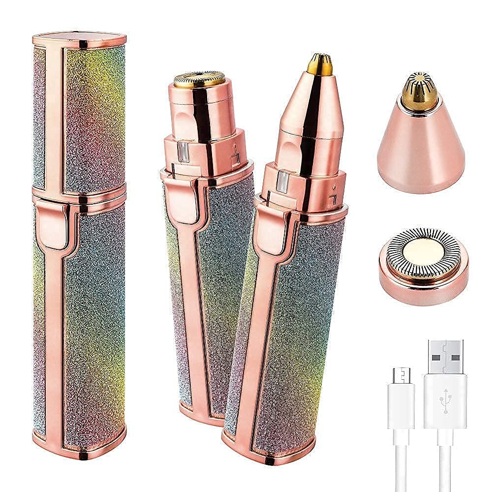 Rainbow Painless Face Hair Removal Trimmer