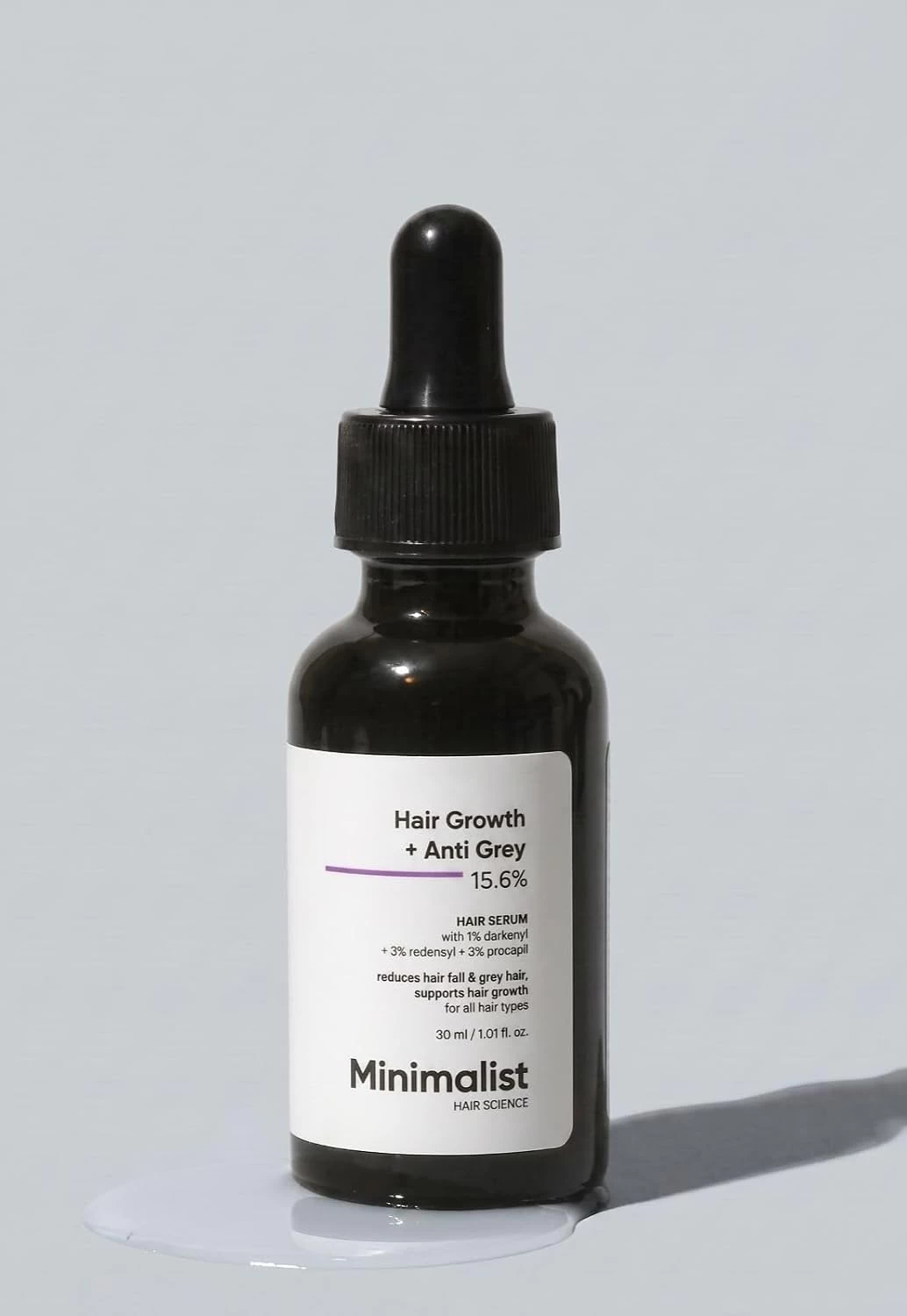 Minimalist Hair Growth + Anti-Grey Actives 15.6% Hair Serum