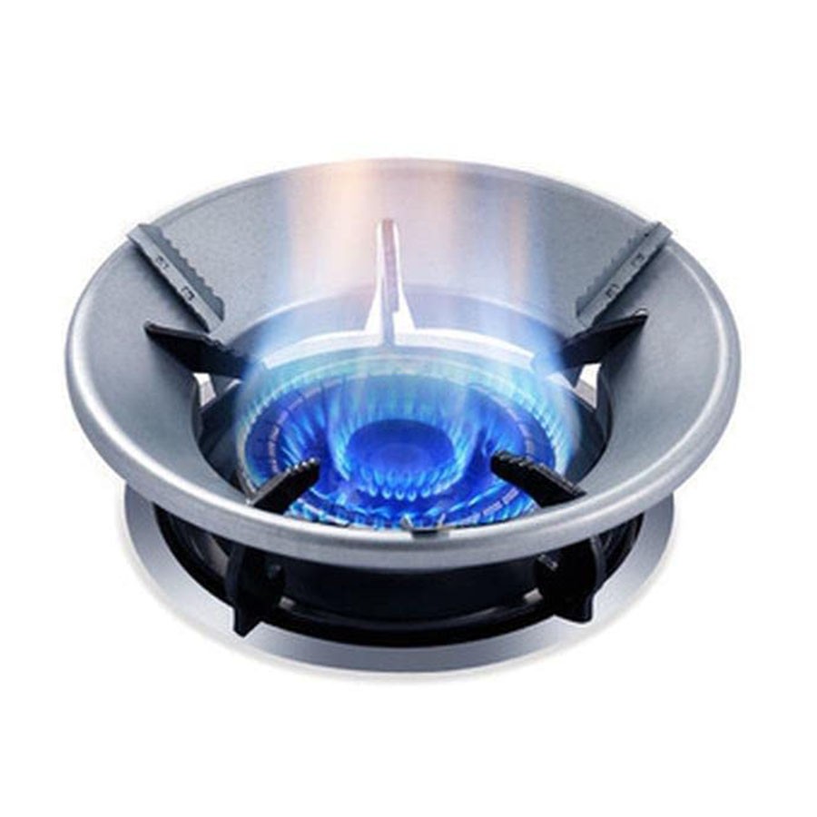 Gas saver burner stand | gas saver jali | windproof gas saver stand | gas saving ring | gas saver round burner stand, suitable for all gas stove (silver)