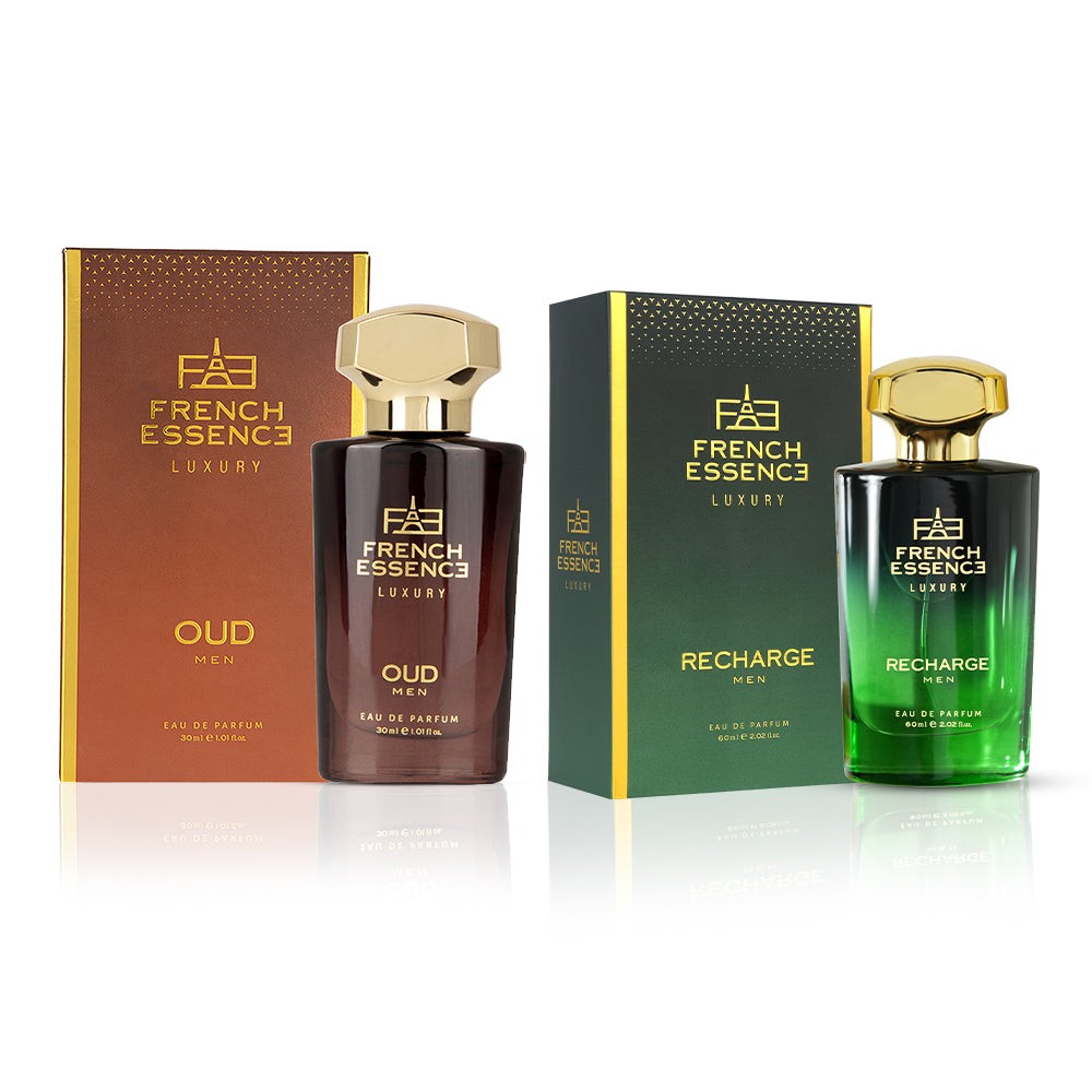 Oud + Recharge (90 ml) Premium Perfume Set for Men