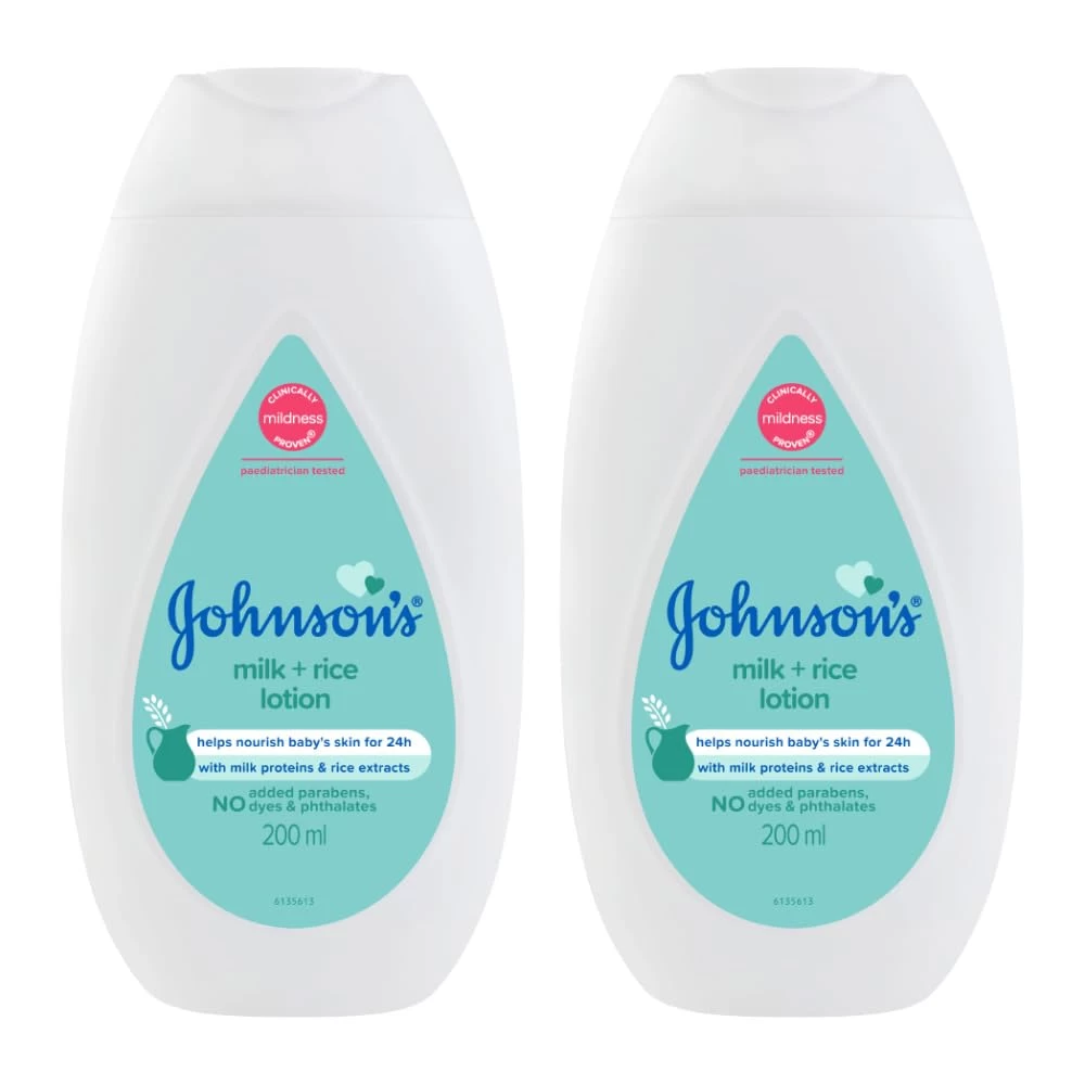 New Milk and Rice Lotion 200 ml (Pack of 2) (400 ml)