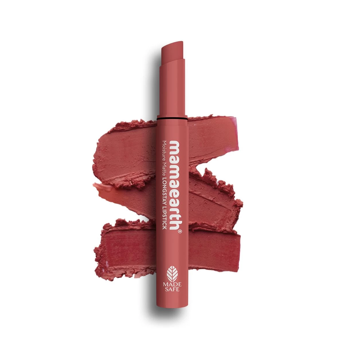 Mamaearth Moisture Matte Longstay Lipstick With Avocado Oil & Vitamin E For 12 Hour Long - 2 G