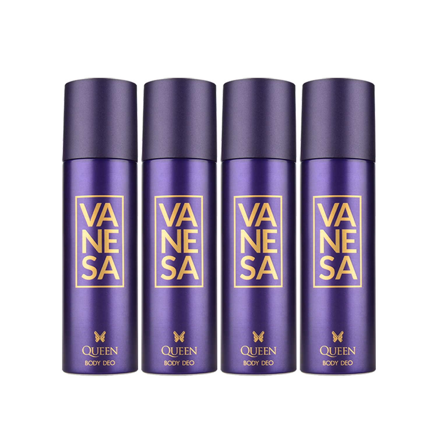 VANESA Queen Body Deodorant Combo | Long Lasting Freshness | Skin Friendly | For Women | 150 ml