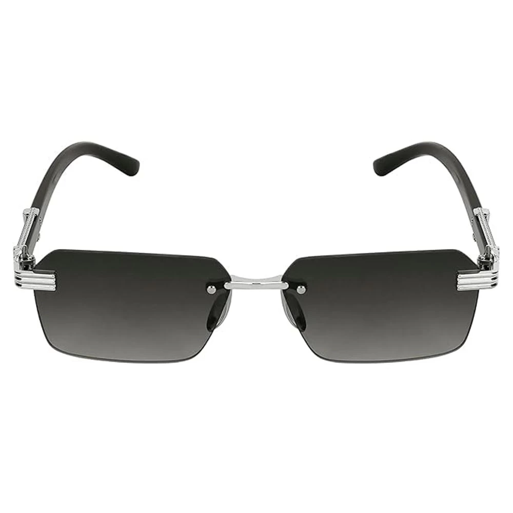 Rimless Rectangular Sunglasses for Men & Women | IKING Store (Le
