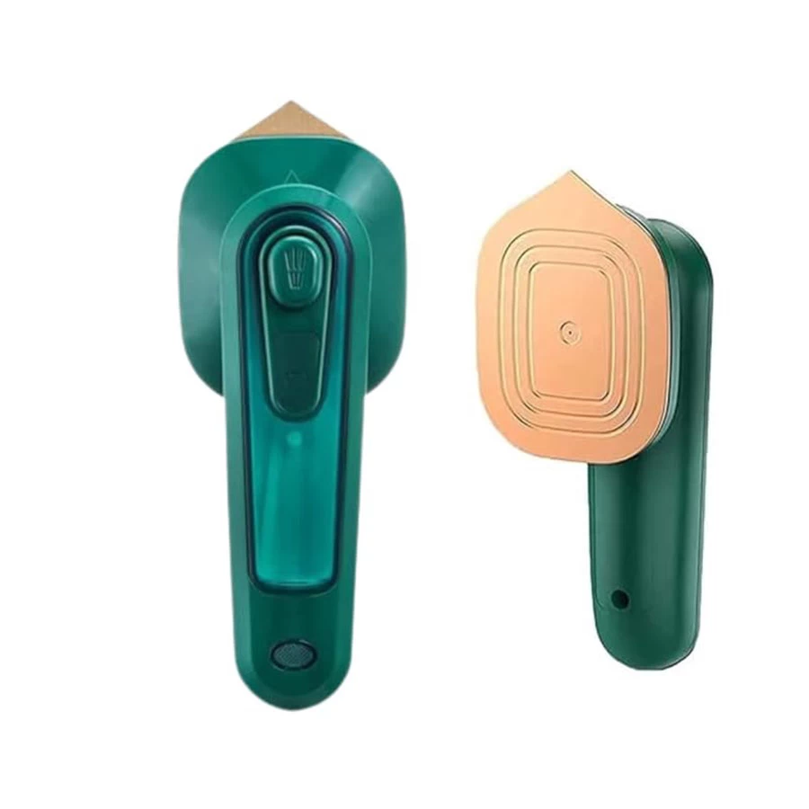 Portable Mini Steam Iron 33W Green Gold Edition