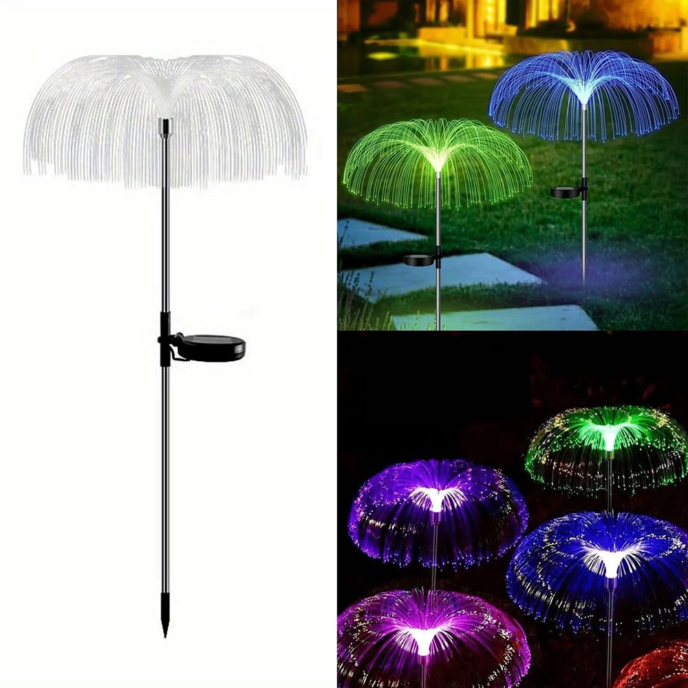 Rainbow Bloom Solar Garden Light – Model RB-01" Solar Light Set (Free Standing Pack of 1)
