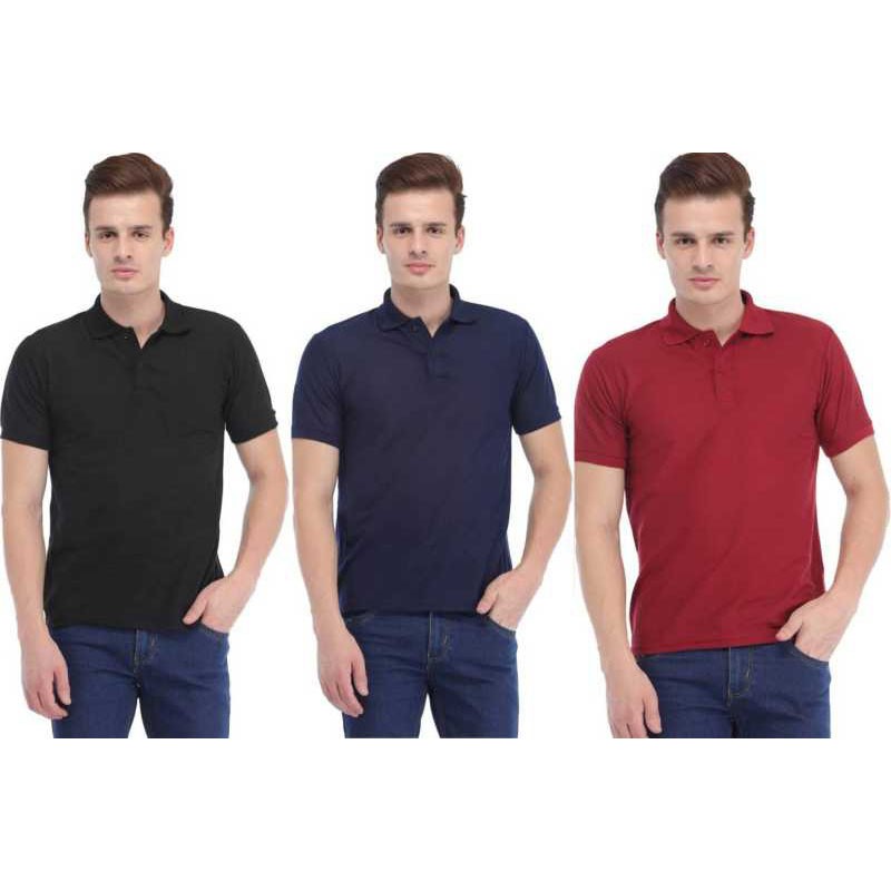 POLO Solid Combo cotton T-shirt