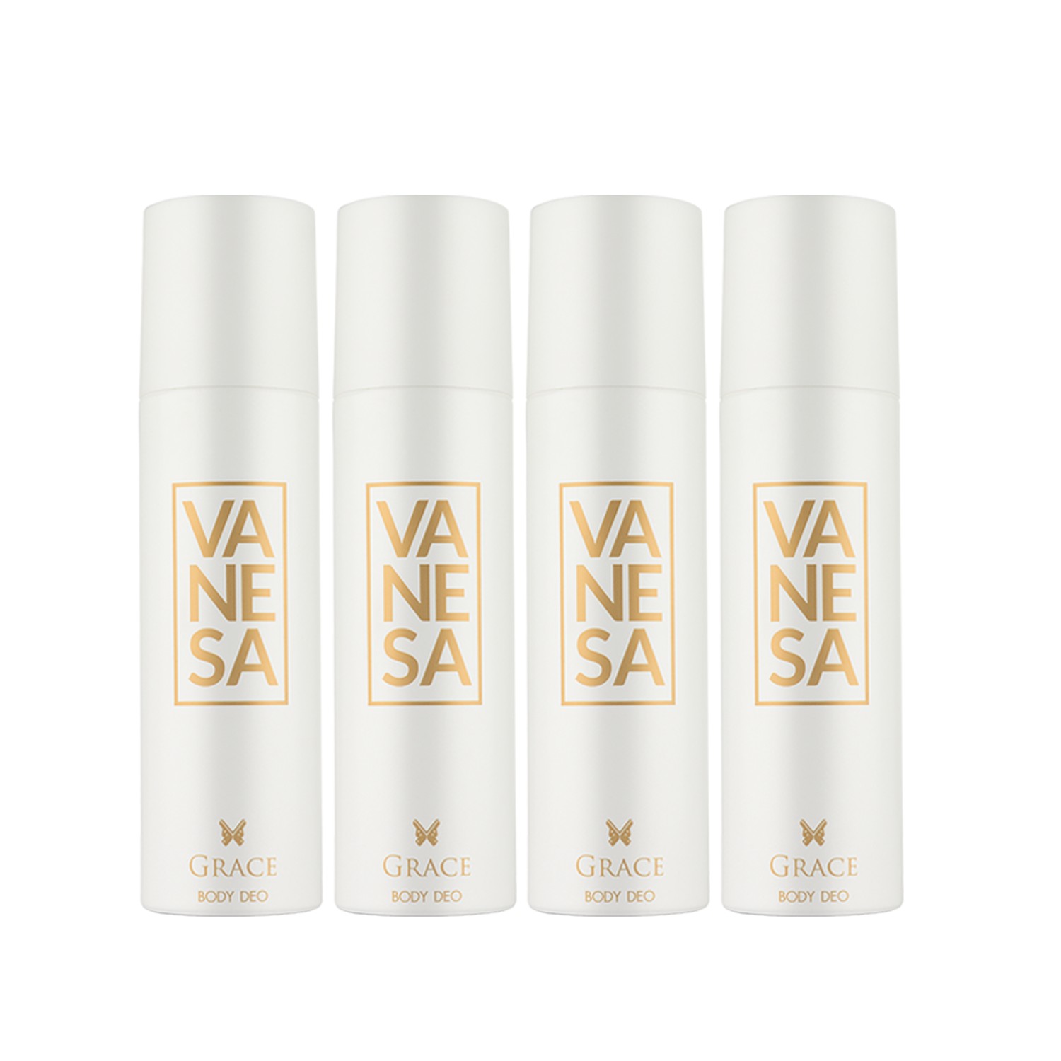 VANESA Grace Body Deodorant Combo | Long Lasting Freshness | Skin Friendly | For Women | 150 ml