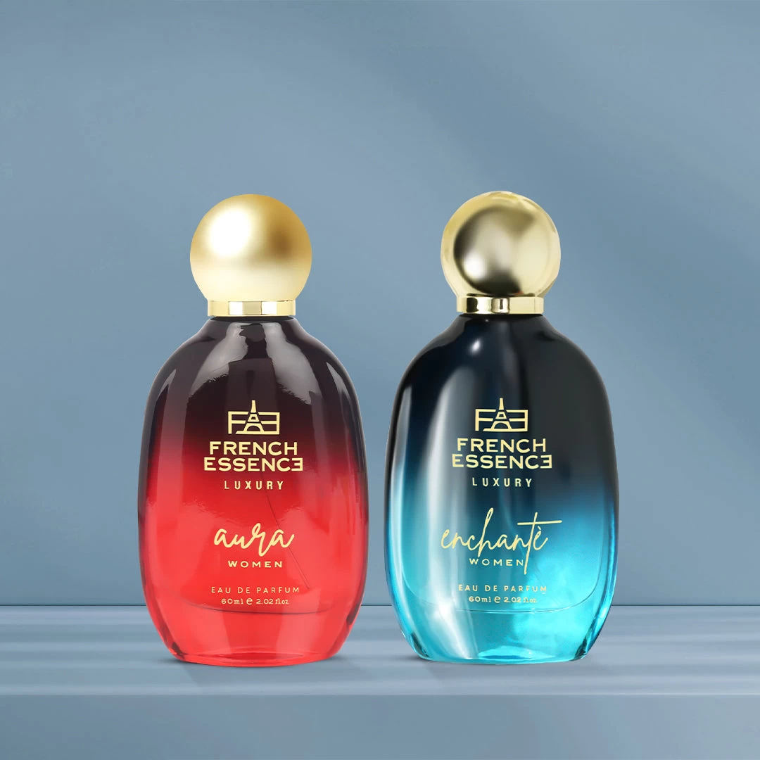Women's Luxury Perfume Combo Pack 60ml+60ml (Pack of 2)