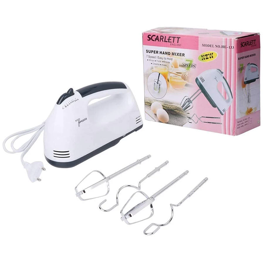 Hand Mixer Electric Handheld Mixer 7-Speed Compact NMN10 Mixer Blender Blade