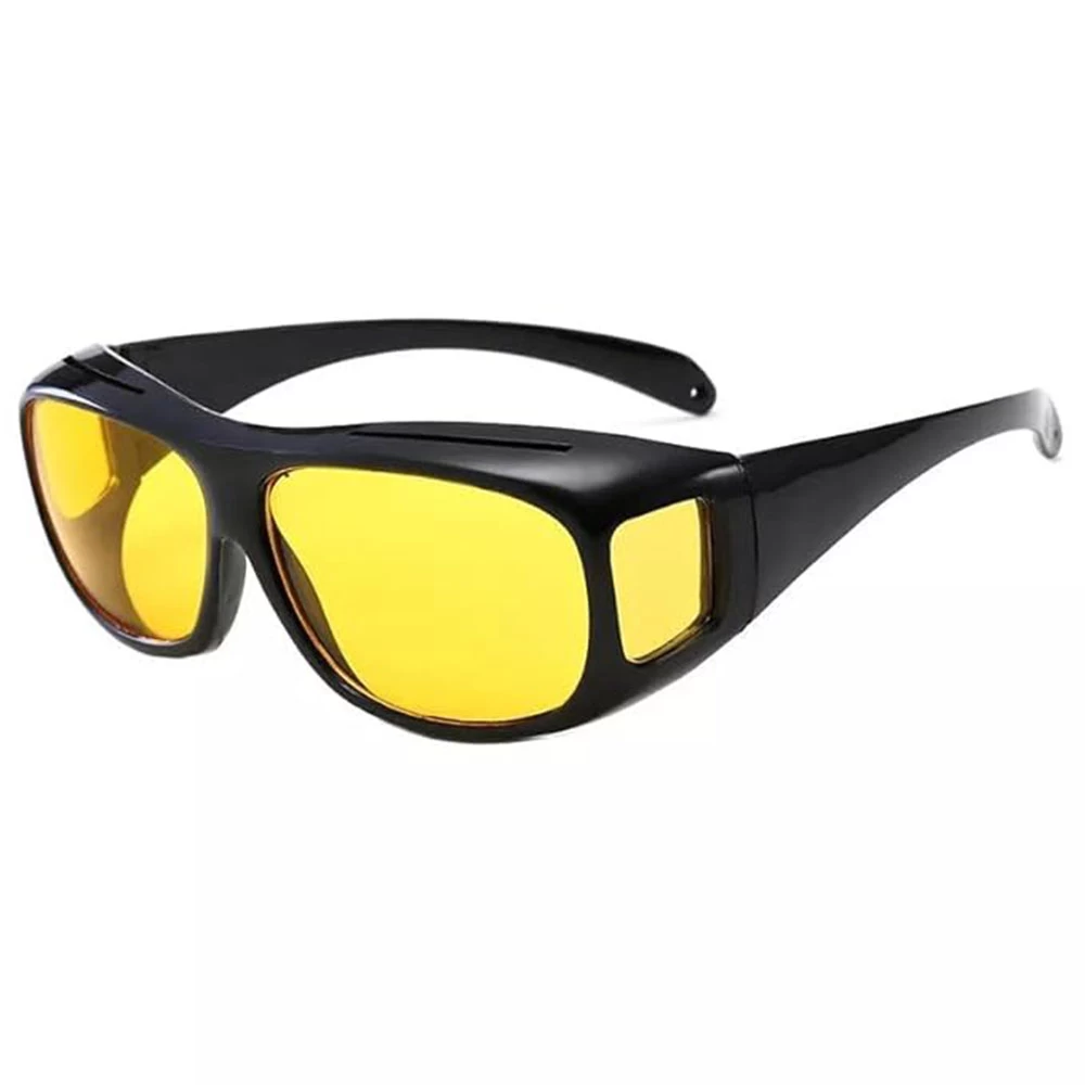 HD Yellow Night Vision Driving Glasses for Men & Women