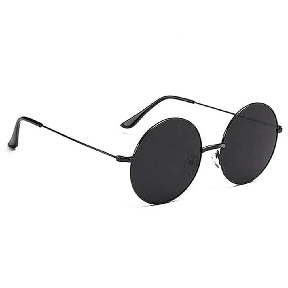 Stylish Black Metal Frame UV Protection Sunglasses for Men & Women
