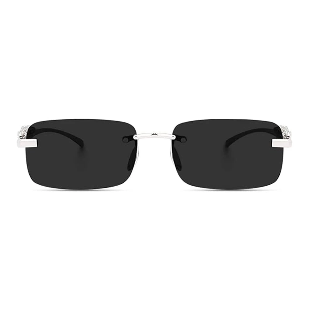Stylish Silver Metal Frame UV Protection Sunglasses for Men & Women