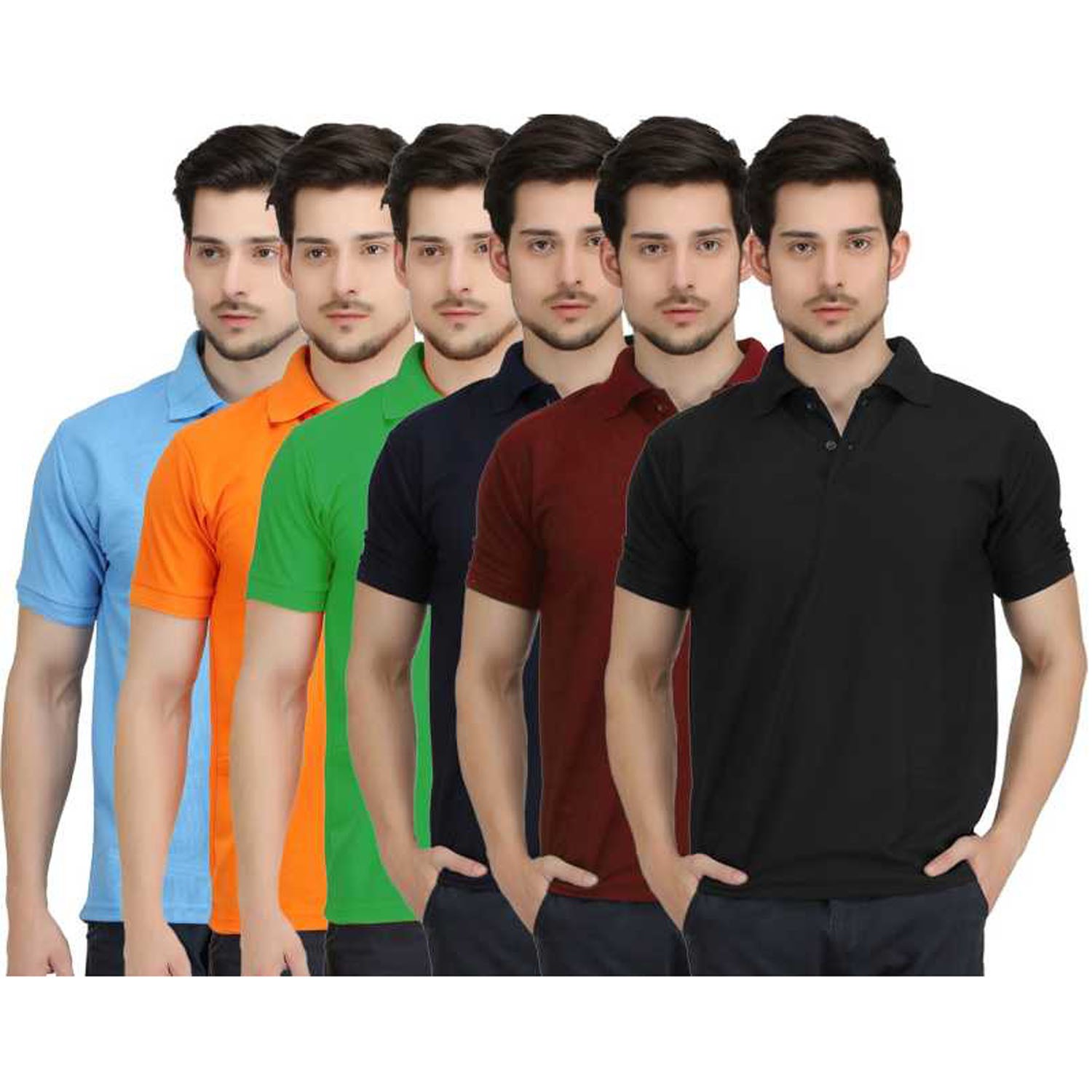 POLO Solid Combo cotton T-shirt