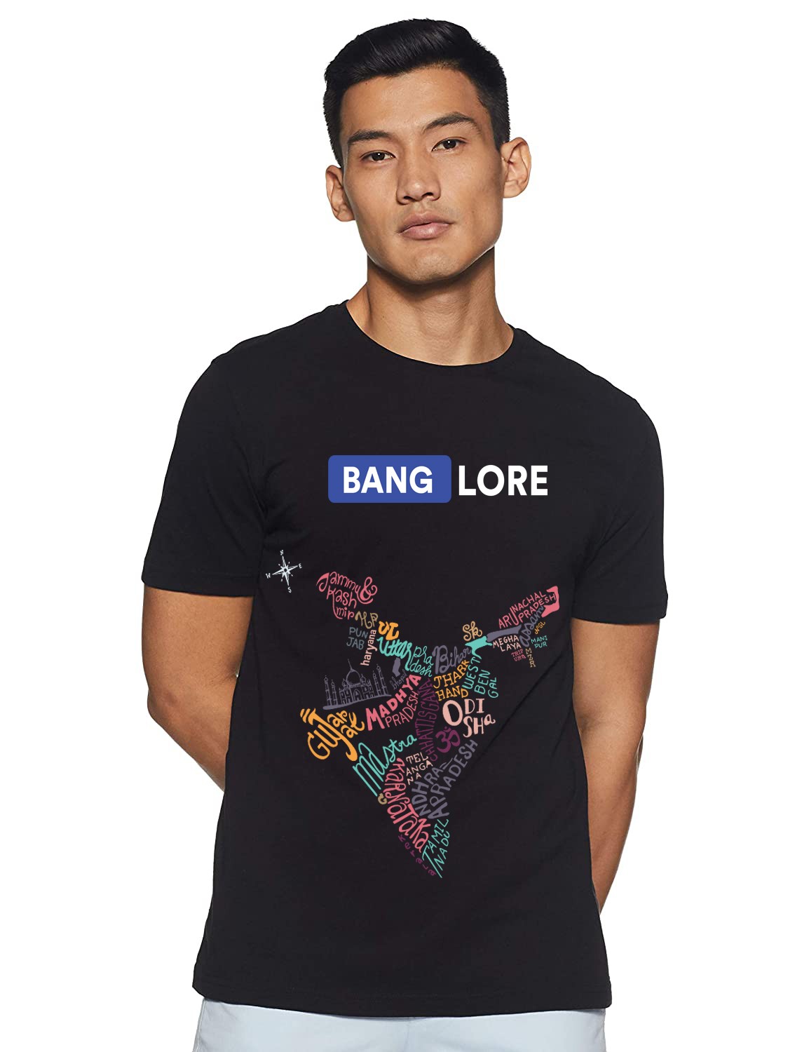 Bangalore Designer printed t-shirt for men