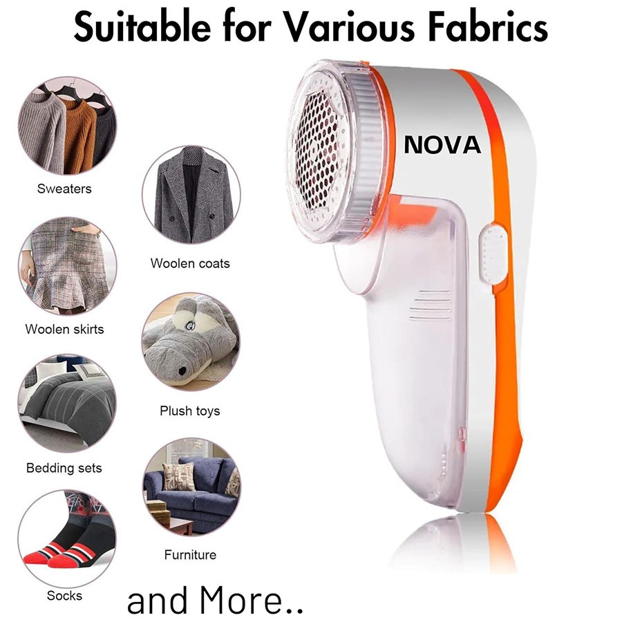 Nova Lint Remover for Clothes - Fabric Cleaner Lint and Dust Remover