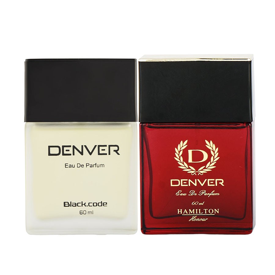 Denver Black code & Honour Perfume 60 ml each