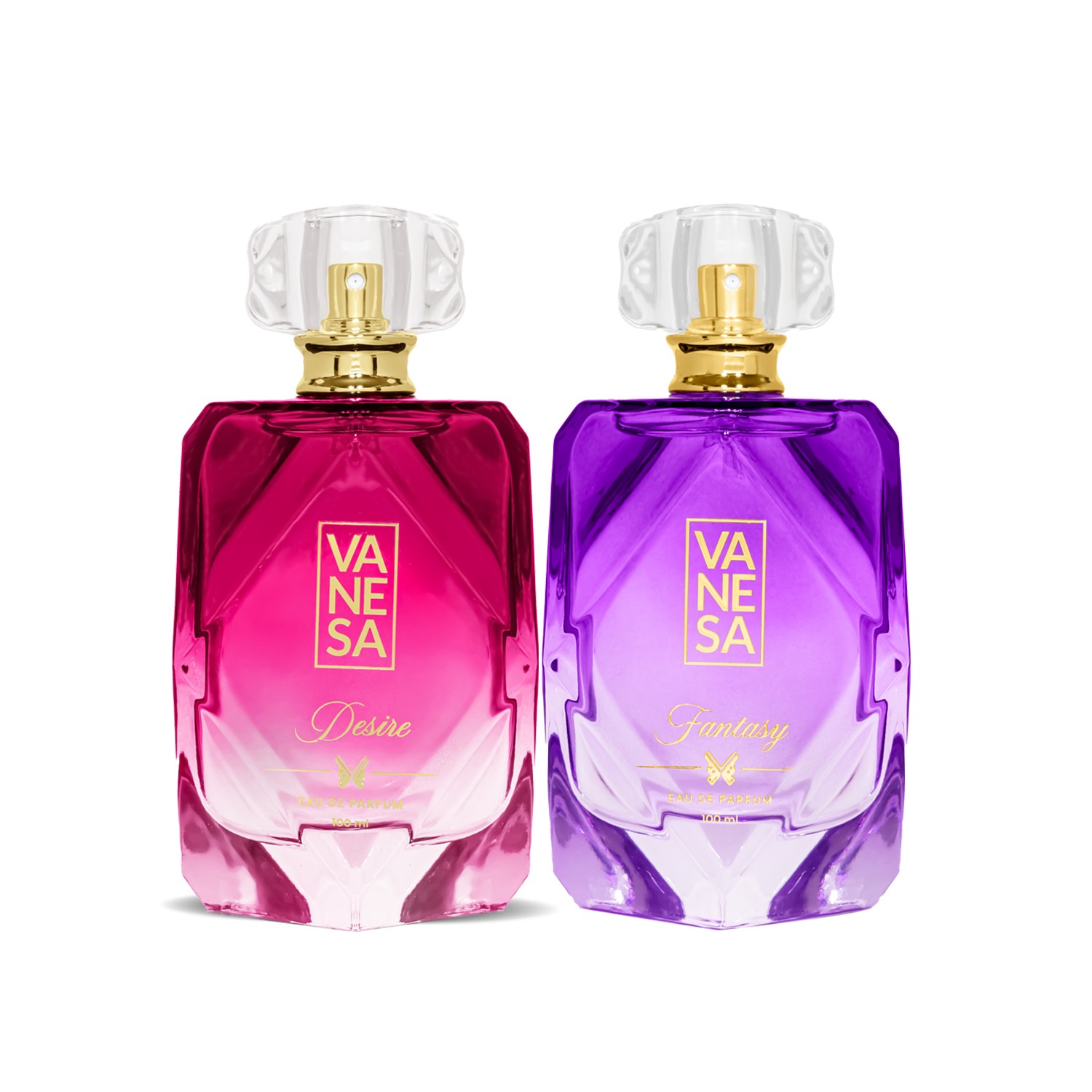 VANESA Desire + Fantasy Eau De Parfum | 100ml Combo