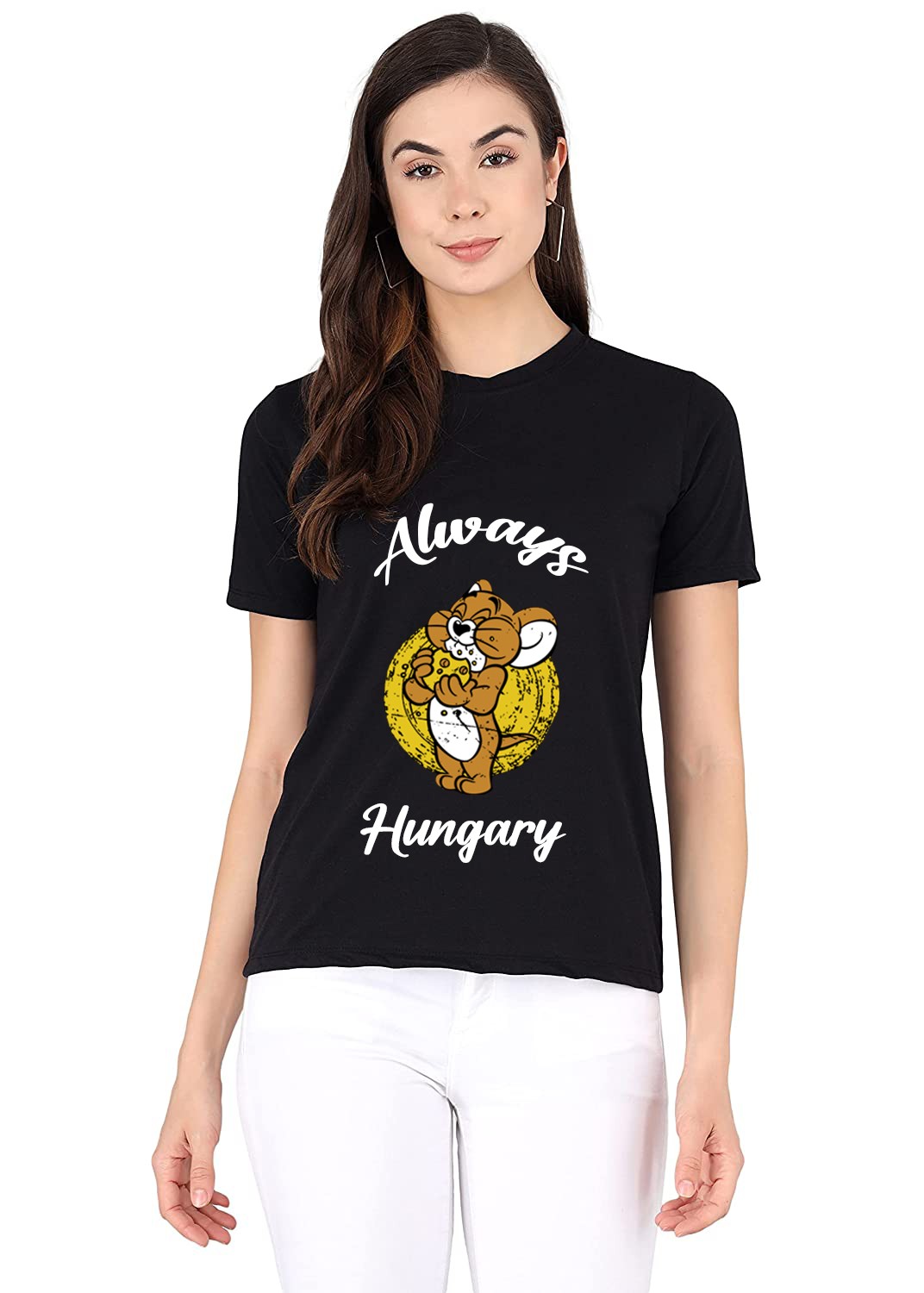 Always Hungary printed t-shirt for Women