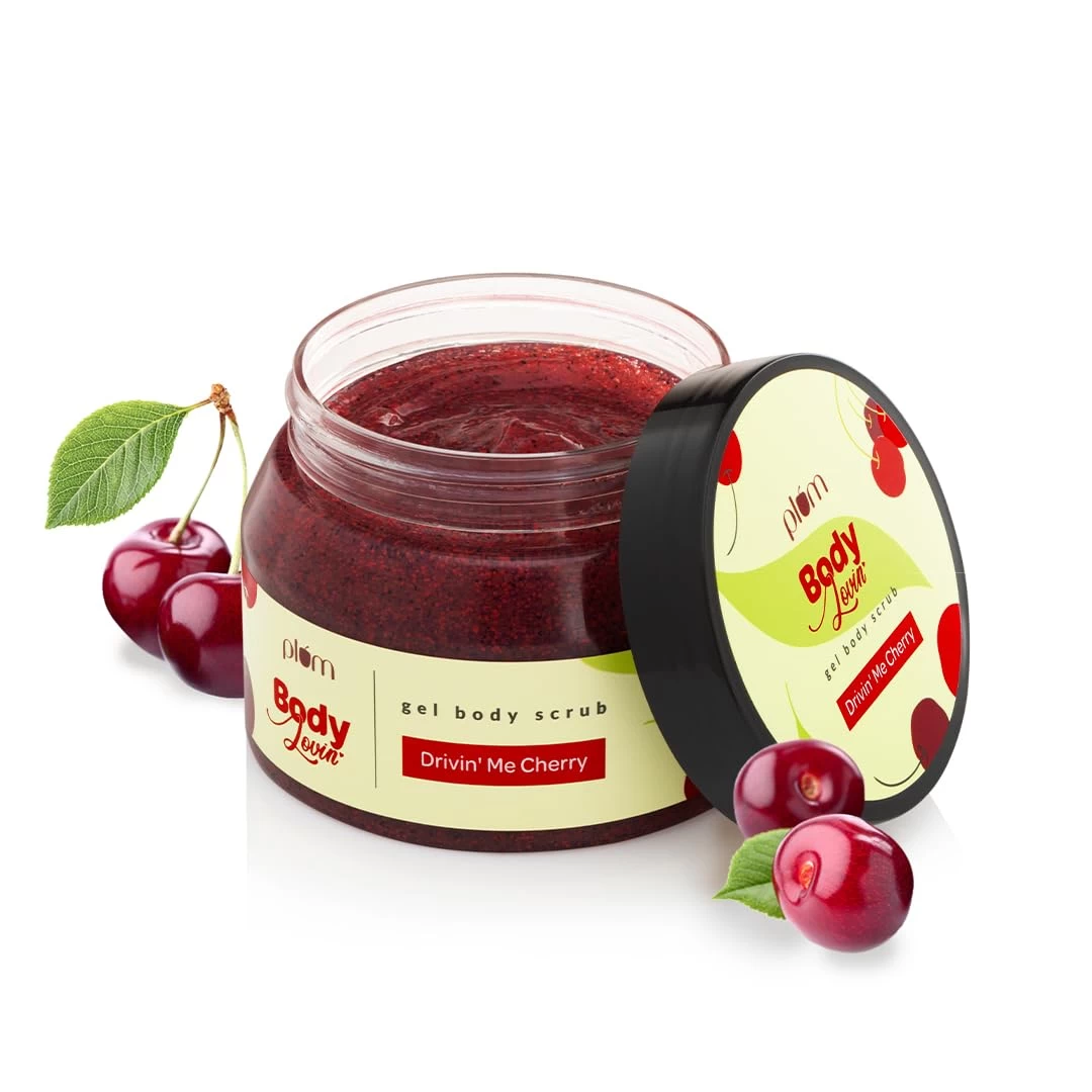 Plum BodyLovin' Drivin' Me Cherry Gel Body Scrub