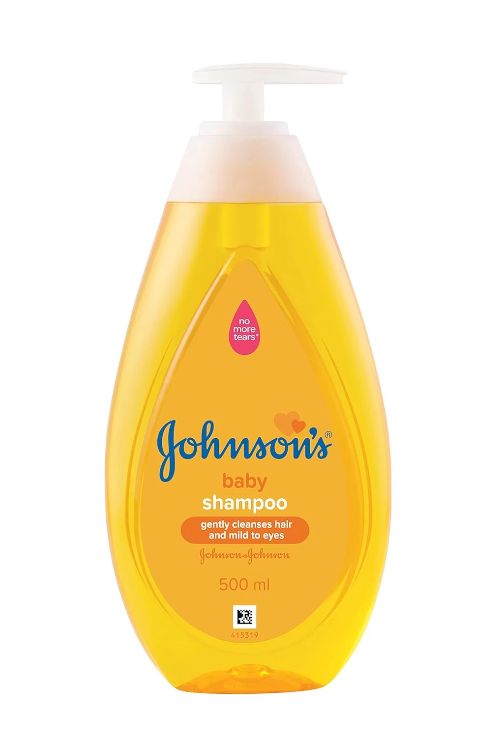 Johnson's Baby Top to Toe Baby Bath 500ml & Johnson's Baby No More Tears Baby Shampoo 500ml