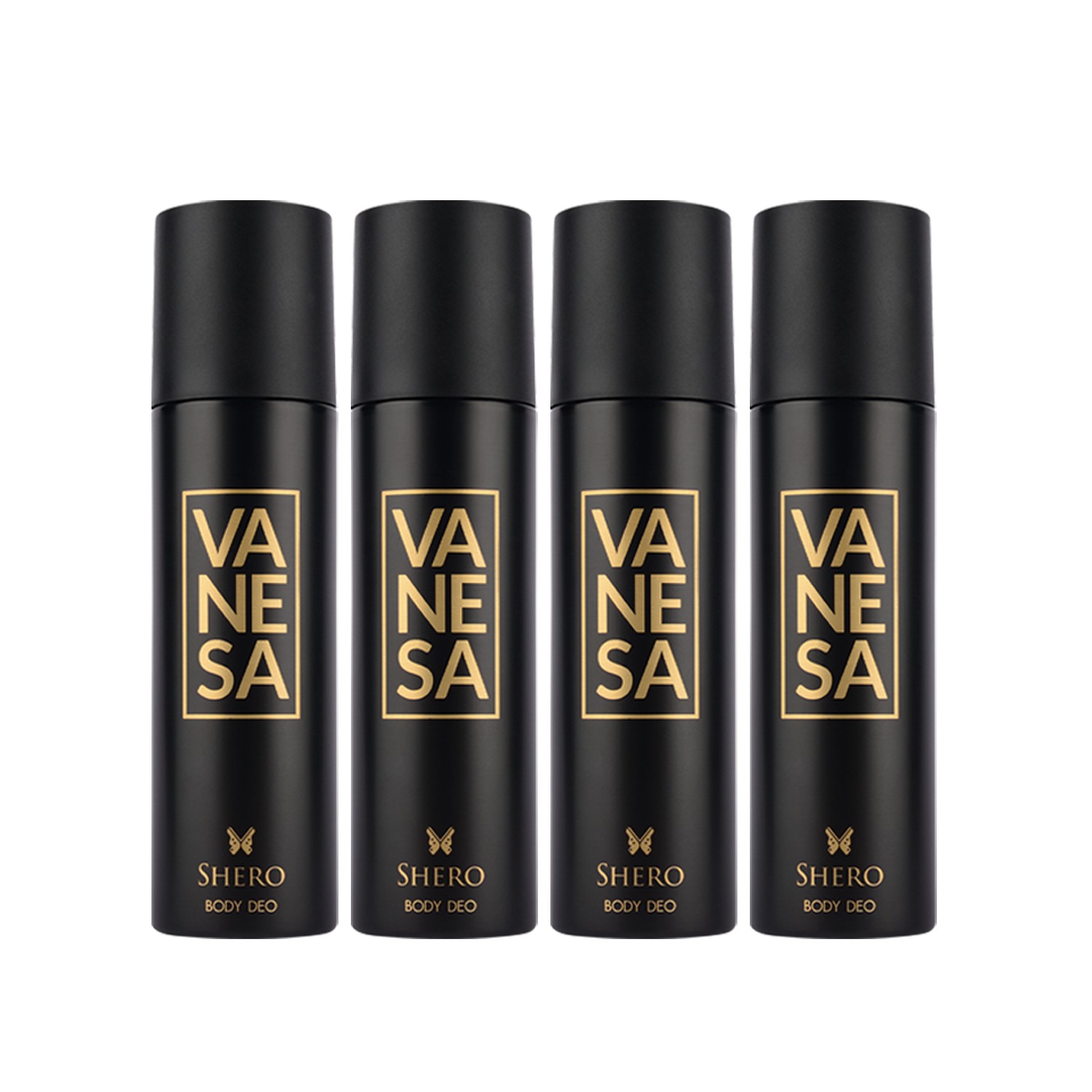 VANESA Shero Body Deodorant Combo | Long Lasting Freshness | Skin Friendly | For Women | 150 ml