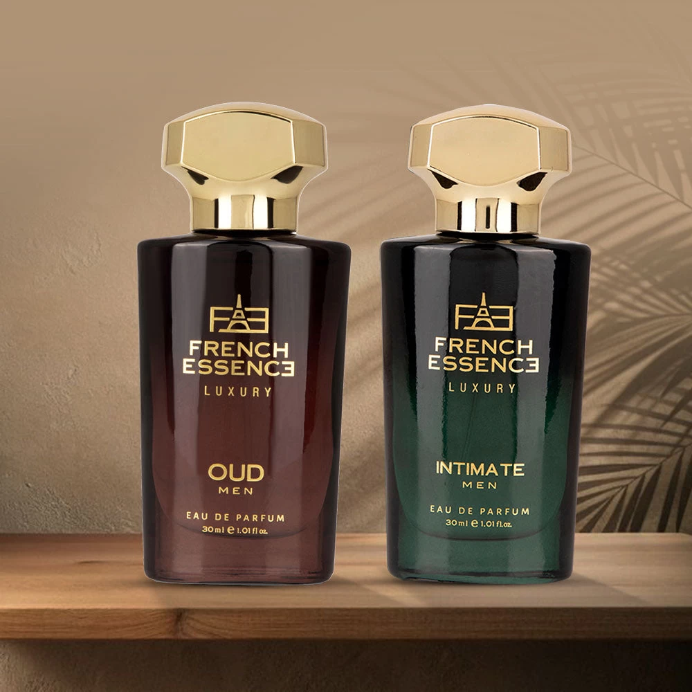 French Essence Oud & Intimate Perfume Combo Pack 30ml+30ml (Pack of 2)