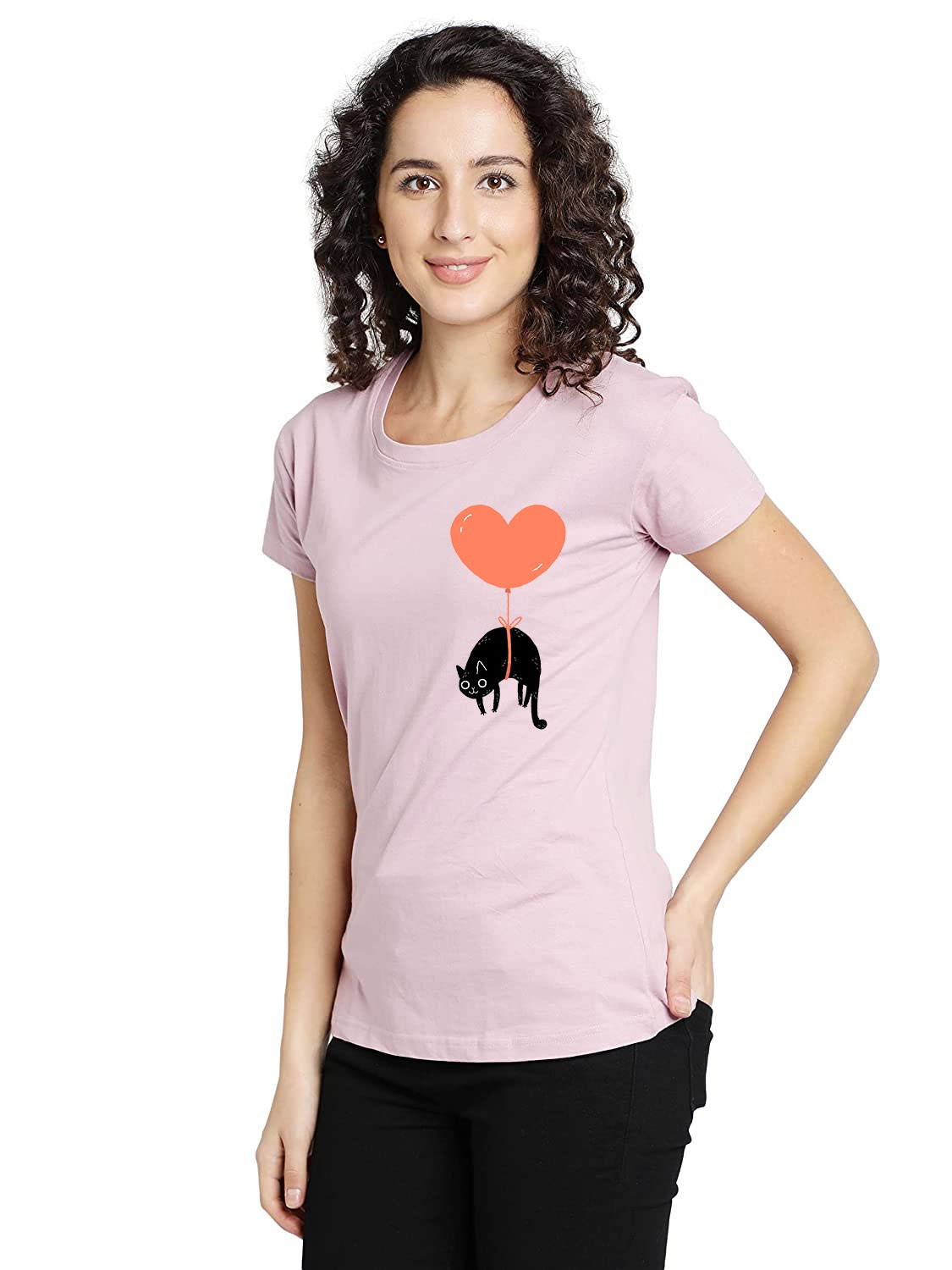 CAT printed t-shirt for Women