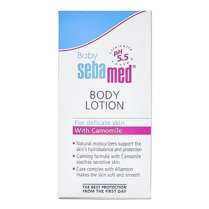 Sebamed Baby Body Lotion|pH 5.5|Vegan|50 ml