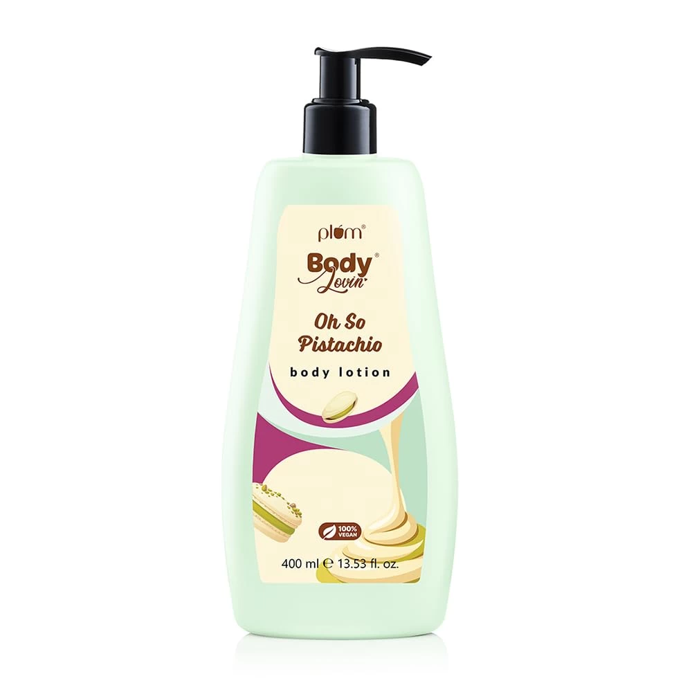 Plum BodyLovin’ Pistachio Body Lotion | Fresh Nutty Pistachio & Hazelnut Notes