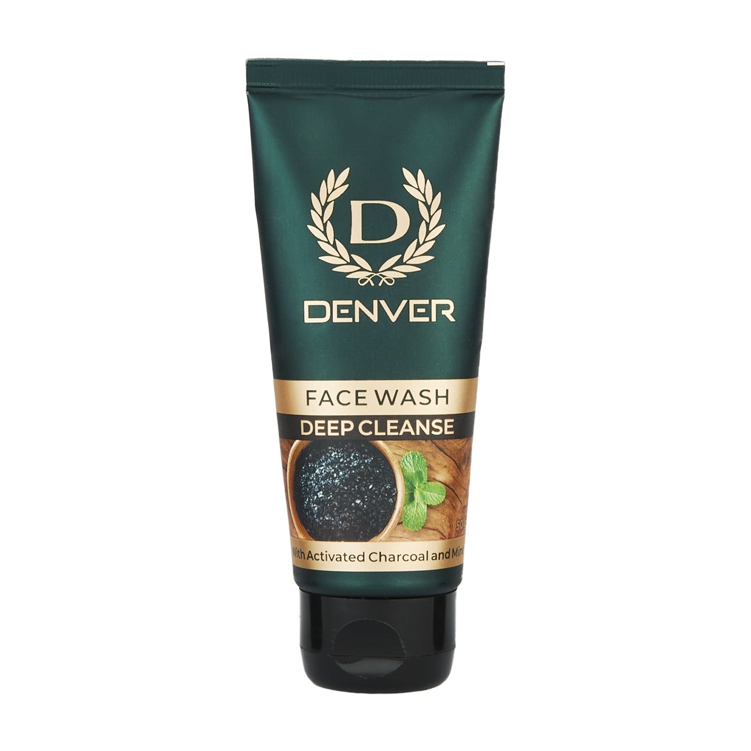 Denver Activated Charcoal Face Wash for Deep Cleansing