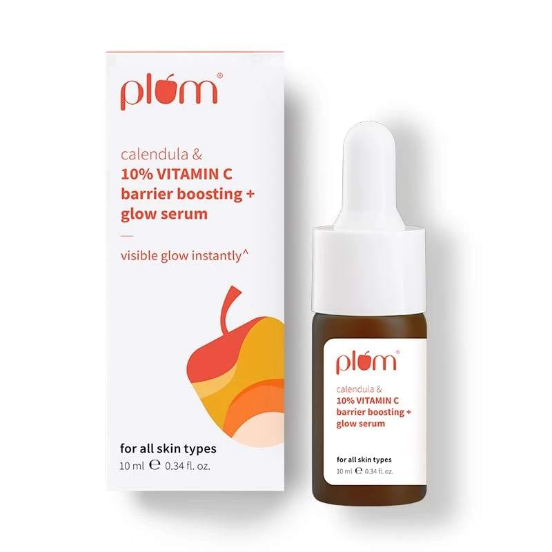 Plum 10% Vitamin C & Calendula Barrier Boosting + Glow Serum 10 ml