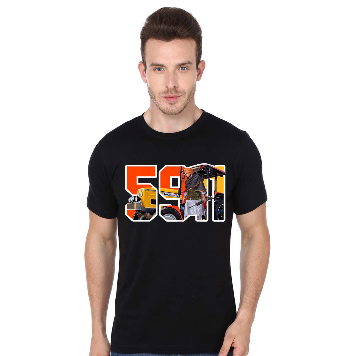 Designer Sidhu Mosewala printed t-shirt for men