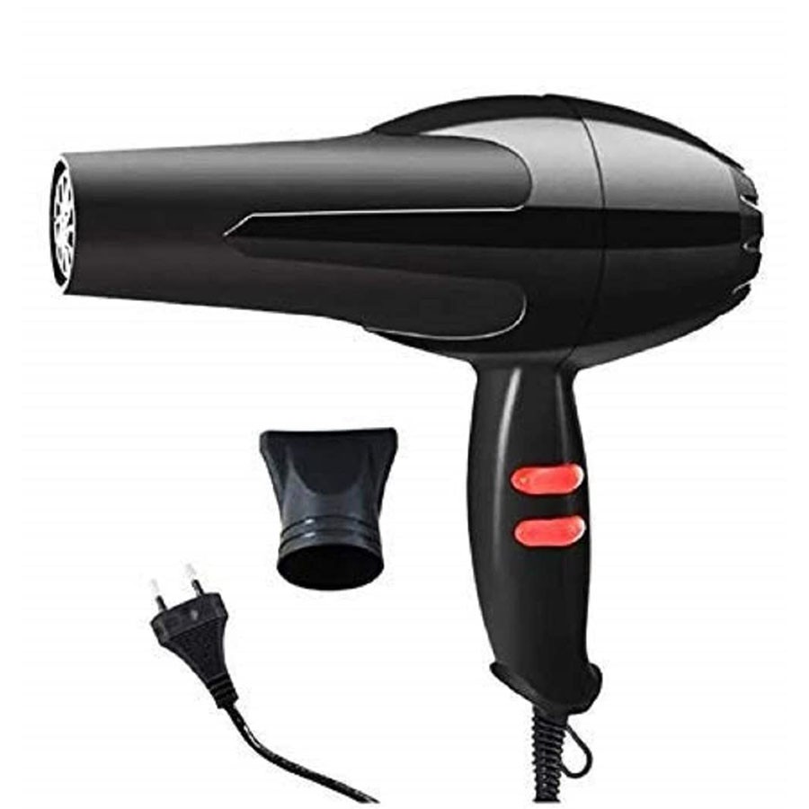 Professional Hair Dryer for Men And Women With 1500 Watts 2 Speed And 2 Heat Setting, 1 Concentrator Nozzle And Hanging Loop