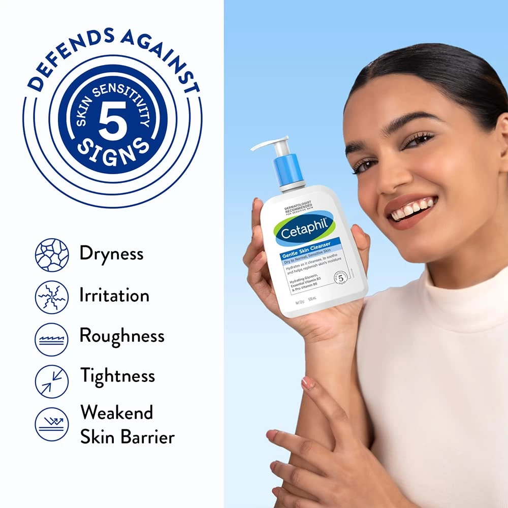 Cetaphil Gentle Skin Cleanser - Pack of 500 ml