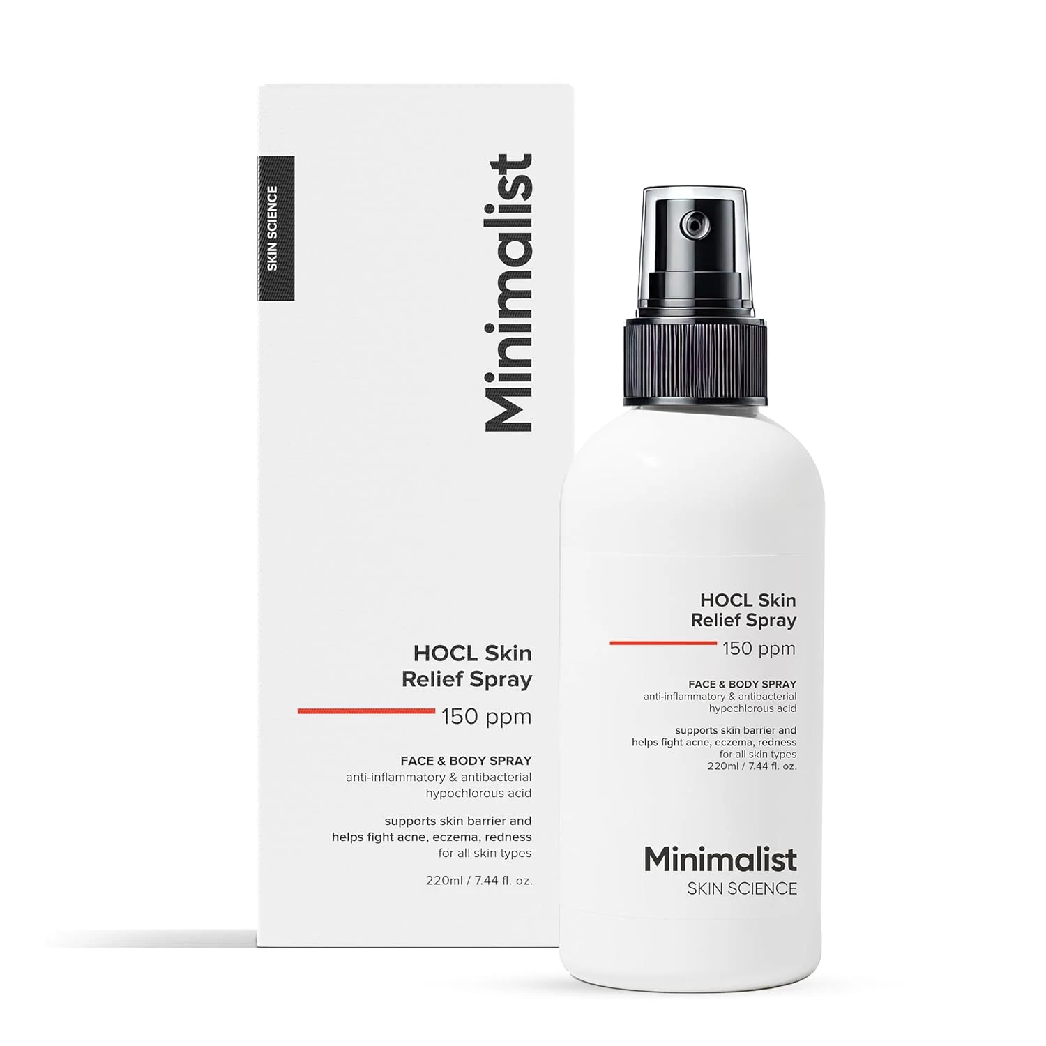 Minimalist Anti-Acne HOCL Face & Body Spray (200ml)