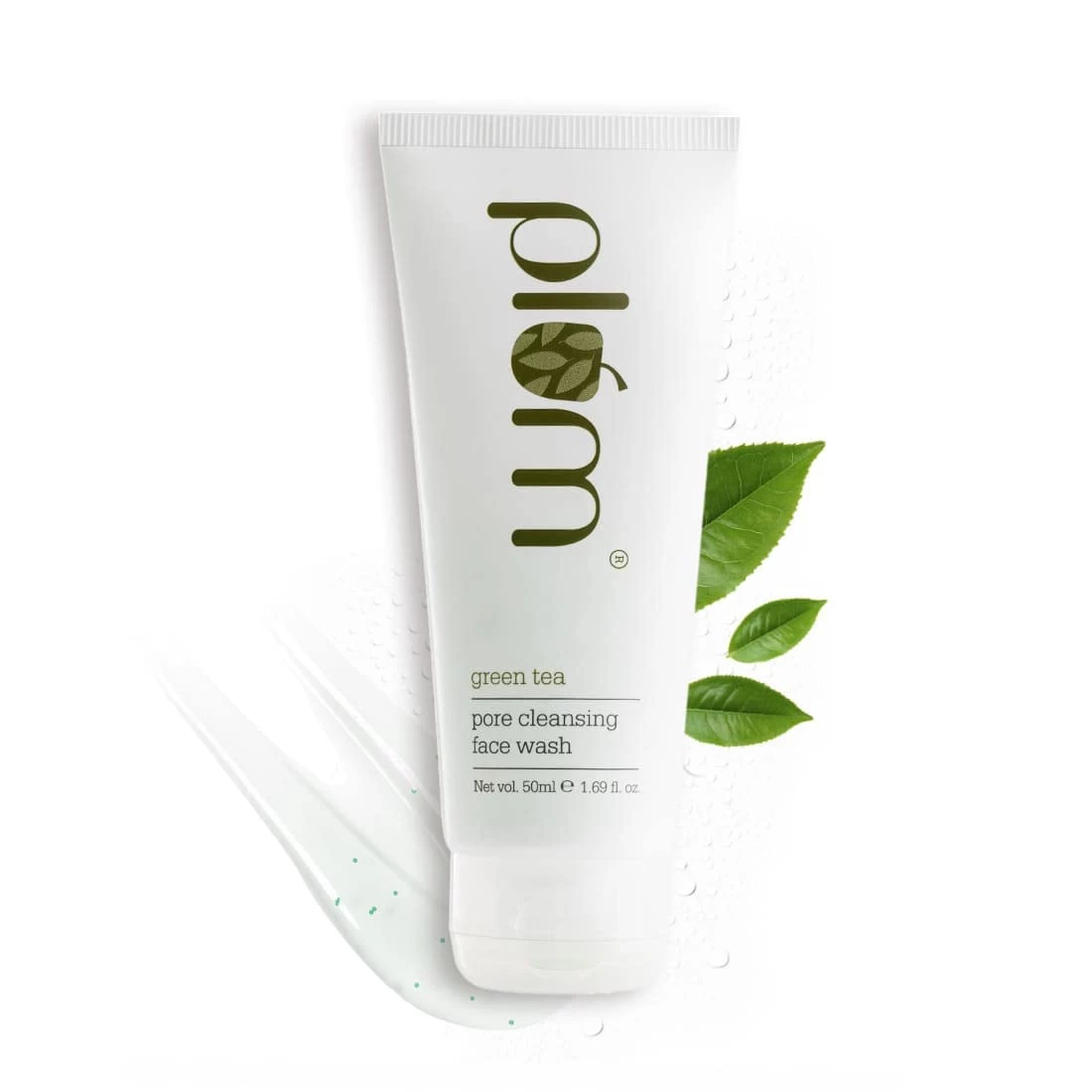 Plum 15% Vitamin C Face Serum 10ml and Plum Green Tea Pore Cleansing Face Wash