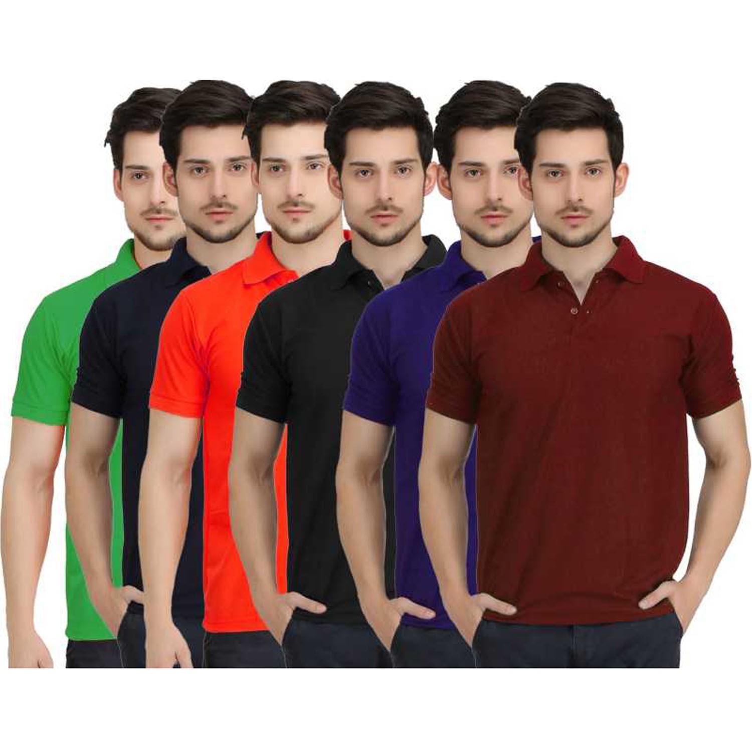 POLO Solid Combo cotton T-shirt