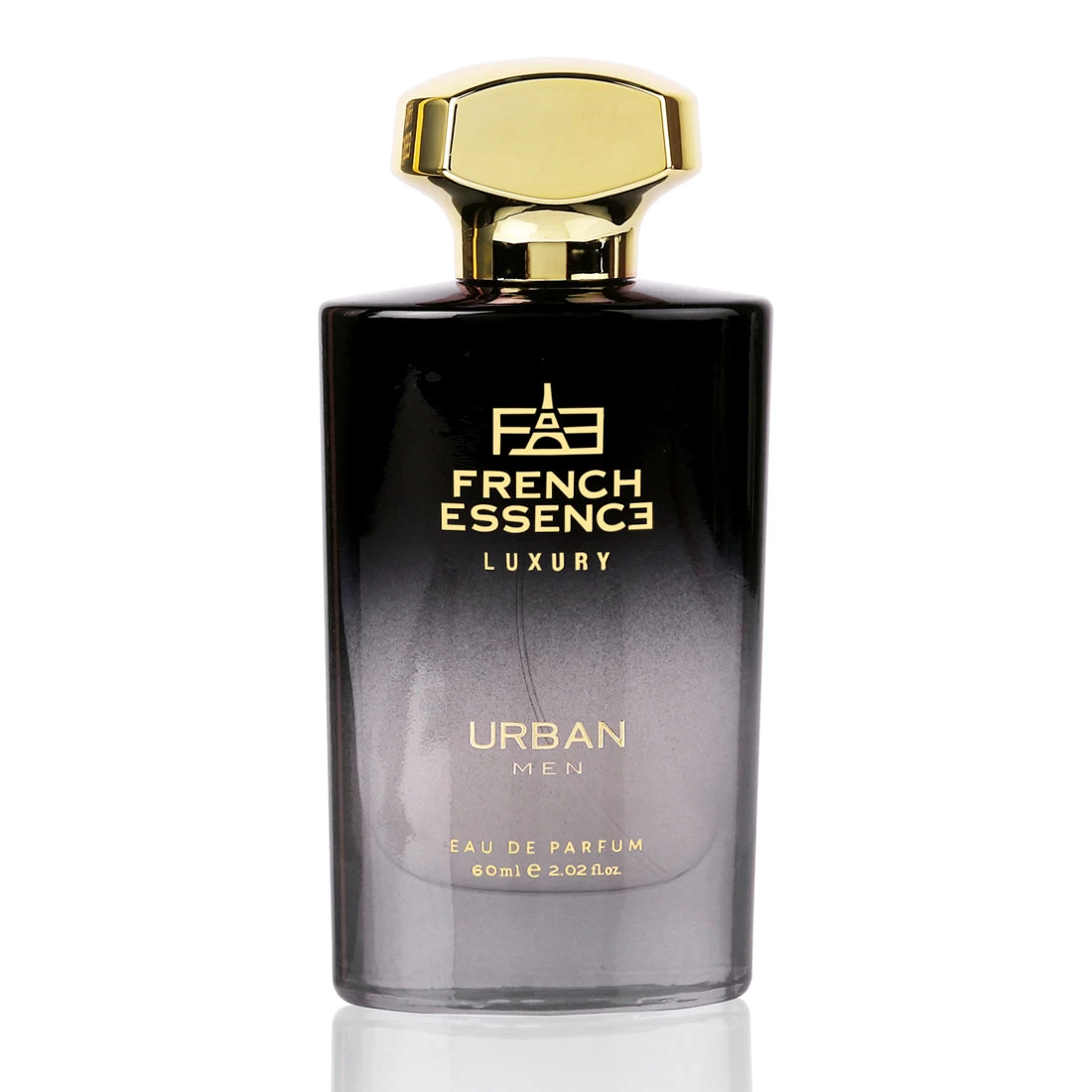 French Essence Luxury Urban Perfume for Men | Woody Leather Long Lasting Eau de Parfum | 60 ml